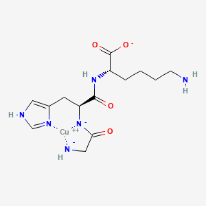 GHK-cu acetate structure